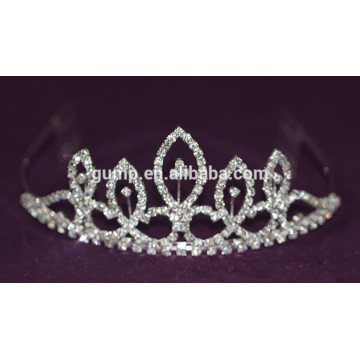 Mulheres Elegante Crowns Tiara Cristal Casamento Headwear Bridal Acessórios Cabelo